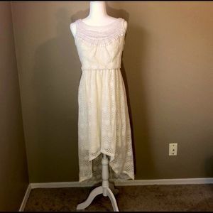 Cream London Times dress